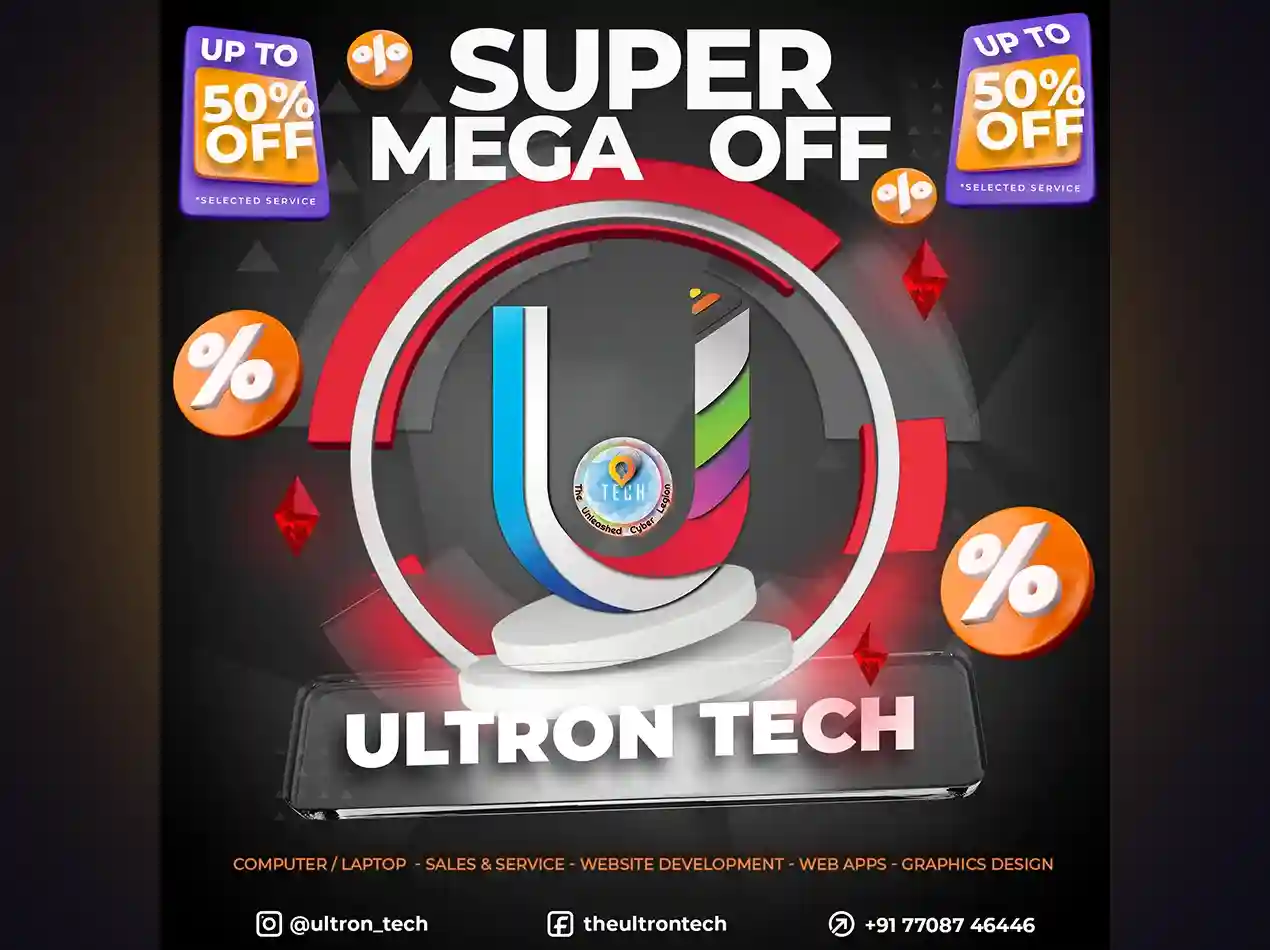 UltronTech, graphics designing in madurai