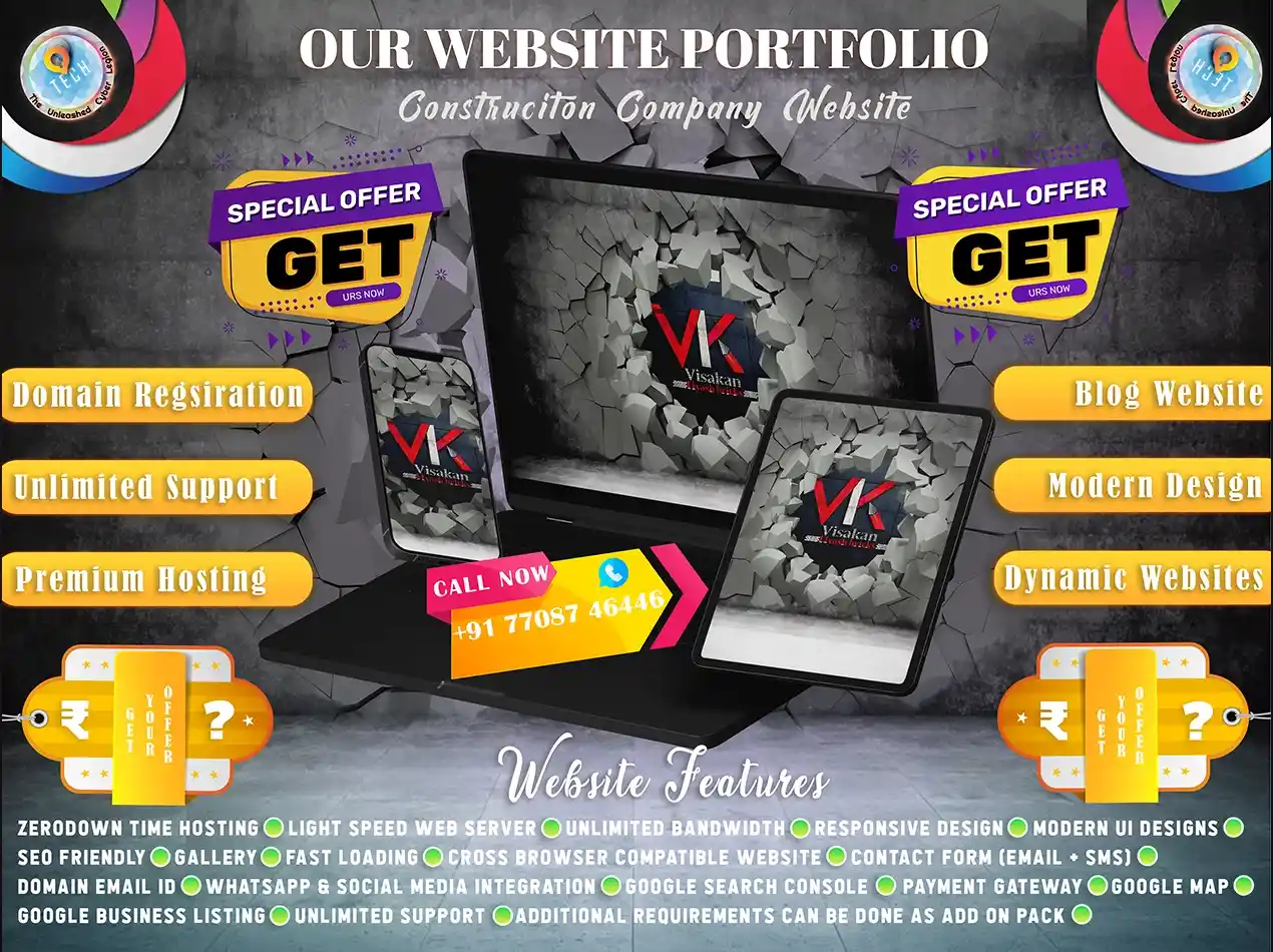 Still looking for the best website design in madurai to get branded ? Never More !!