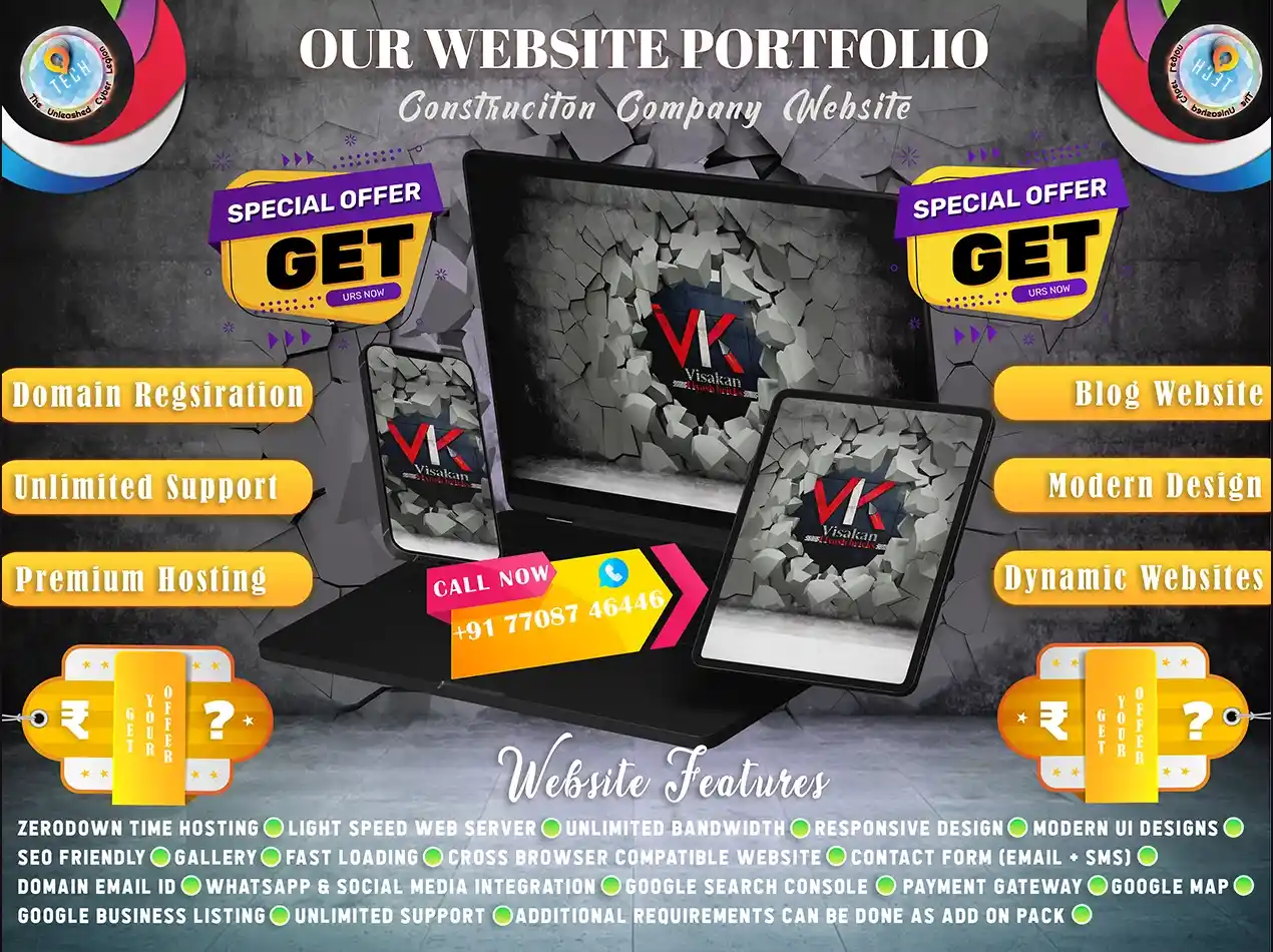 Still looking for the best website design in madurai to get branded ? Never More !! 